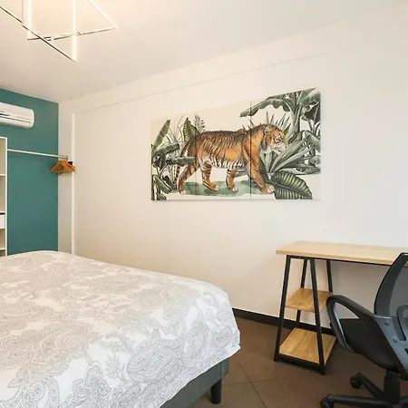 Apartamento 2room With Ac, 3 Min To The Beach, Small Garage *