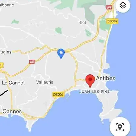 Apartamento 2room With Ac, 3 Min To The Beach, Small Garage Antibes